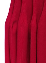 Detail View -Click To Enlarge Piqué knit fishtail skirt