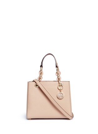 Main View - Click To Enlarge Main View - Click To Enlarge - Michael Kors - 'Cynthia North South' small leather satchel