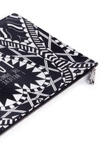 Click To Enlarge 'Power of Love' large slogan print zip pouch