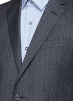 Detail View -Click To Enlarge 'Attitude' speckled check wool suit