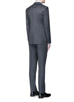 Back View -Click To Enlarge 'Attitude' speckled check wool suit