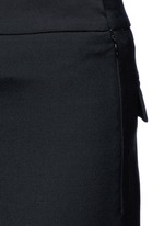 Detail View -Click To Enlarge 'Sinous' cropped flare pants