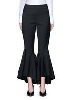 Main View -Click To Enlarge 'Sinous' cropped flare pants