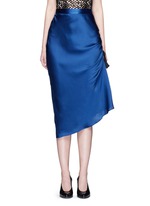 Main View -Click To Enlarge 'Charlemagne' ruched silk skirt