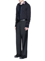 Figure View -Click To Enlarge Technical jersey zip hoodie