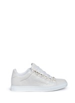 Main View -Click To Enlarge 'Arena' creased lambskin leather sneakers