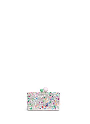 Main View - Click To Enlarge Main View - Click To Enlarge - Sophia Webster - 'Clara' embellished hard case minaudière