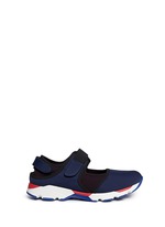 Main View -Click To Enlarge Strap mesh techno fabric sneakers