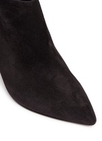 Detail View -Click To Enlarge Suede ankle boots