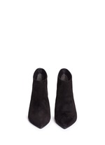 Figure View -Click To Enlarge Suede ankle boots