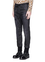 Front View -Click To Enlarge 'New Rollins' drop crotch jogging pants