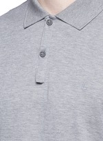 Detail View -Click To Enlarge Slim fit reverse seam polo shirt