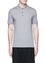 Main View -Click To Enlarge Slim fit reverse seam polo shirt