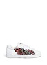 Main View - Click To Enlarge Main View - Click To Enlarge - Ash - Nak' floral embroidered leather sneakers