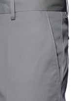 Detail View -Click To Enlarge Slim fit ribbon stripe chinos