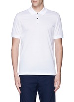 Main View -Click To Enlarge Slim fit reverse seam polo shirt