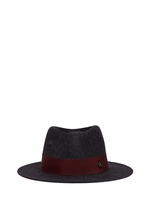 Main View -Click To Enlarge 'Andre' rabbit furfelt trilby hat
