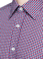 Detail View -Click To Enlarge Star print cotton shirt