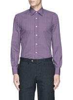 Main View -Click To Enlarge Star print cotton shirt