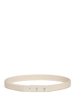 Main View -Click To Enlarge 'Root' thin lamb leather belt