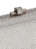 Detail View -Click To Enlarge Slide lock crystal pavé minaudière