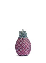 Main View -Click To Enlarge 'Pineapple' crystal pavé minaudière