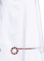 Detail View -Click To Enlarge 'Midi Bellanca' folk embroidery skirt