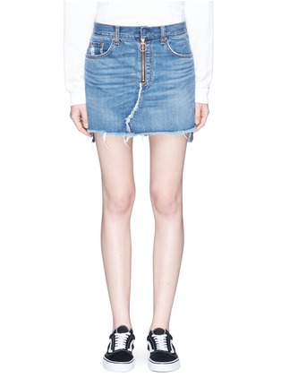 Main View - Click To Enlarge Main View - Click To Enlarge - rag & bone/JEAN - O Ring' denim skirt