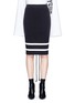 Main View - Click To Enlarge Main View - Click To Enlarge - FENTY PUMA by Rihanna - lacing stripe knit pencil skirt