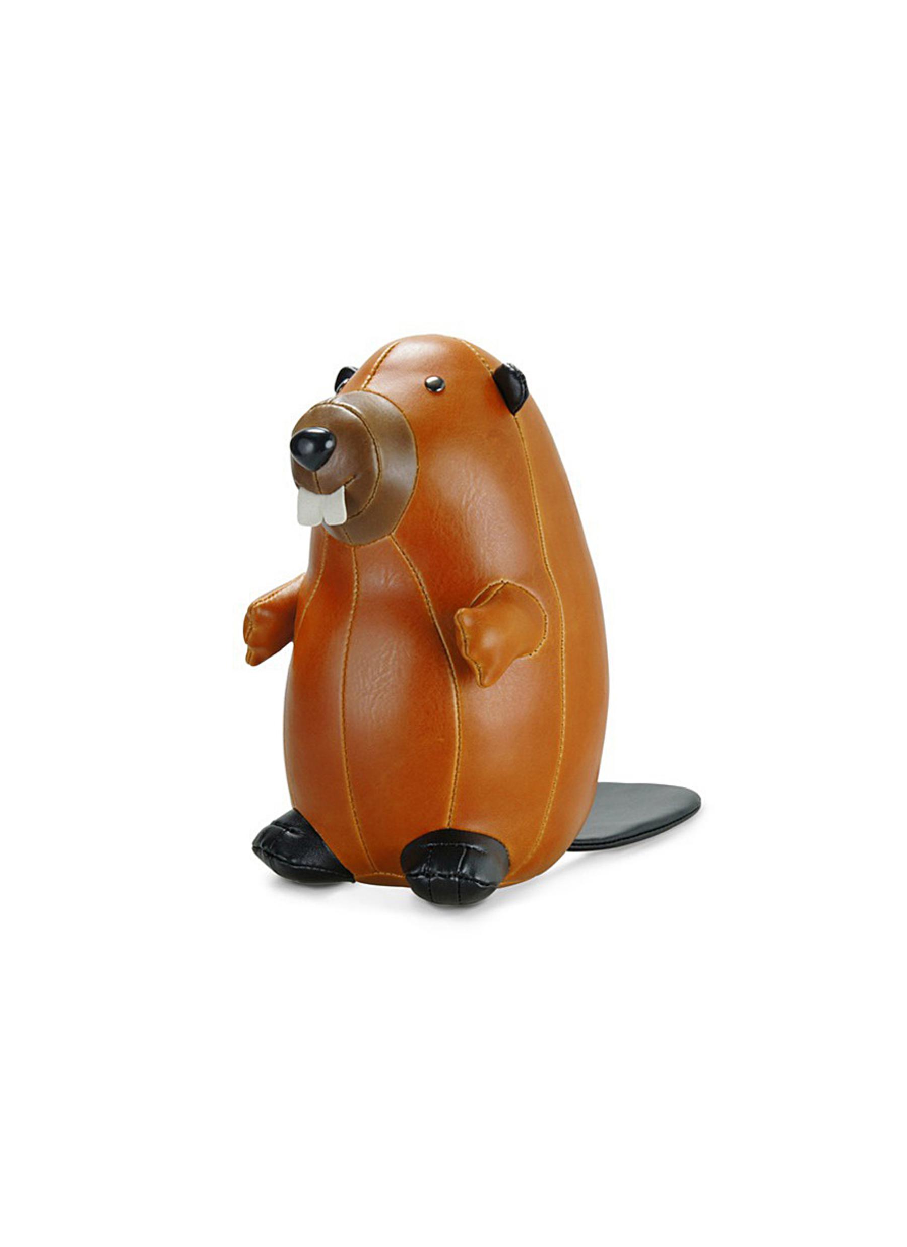 Classic beaver bookend