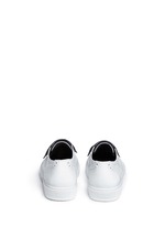 Back View -Click To Enlarge 'Tolk' detachable kiltie leather brogue sneakers
