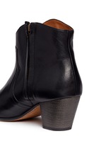 Detail View -Click To Enlarge 'Dicker' leather ankle boots