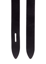 Detail View -Click To Enlarge 'Leece' leather loop belt