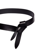 Detail View -Click To Enlarge 'Leece' leather loop belt