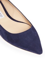 Detail View -Click To Enlarge 'Romy' suede flats