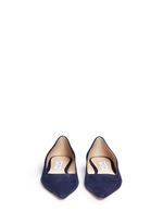 Front View -Click To Enlarge 'Romy' suede flats
