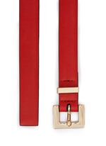 Detail View -Click To Enlarge 'Rockstud' leather belt