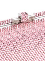 Detail View -Click To Enlarge 'Slide Lock' crystal pavé minaudière