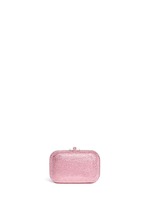 Back View -Click To Enlarge 'Slide Lock' crystal pavé minaudière