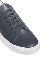Detail View -Click To Enlarge 'Eyes' leather tennis shoes