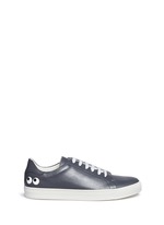 Main View -Click To Enlarge 'Eyes' leather tennis shoes