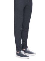 Figure View -Click To Enlarge 'Eyes' leather tennis shoes