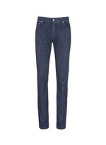 Main View -Click To Enlarge Logo charm stretch selvedge jeans