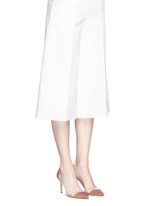Figure View -Click To Enlarge 'Plexi' clear PVC suede pumps