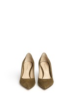 Front View -Click To Enlarge 'Gianvito 70' suede pumps