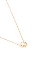 Figure View -Click To Enlarge 'Joy' diamond 9k yellow gold pendant necklace