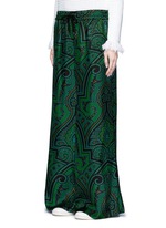 Front View -Click To Enlarge 'Callisto' paisley print pyjama pants