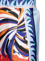 Detail View -Click To Enlarge Cactus flower print silk pyjama pants