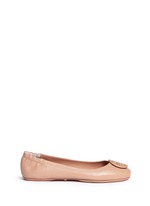 Main View -Click To Enlarge 'Minnie Travel' leather ballet flats