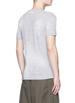 Back View -Click To Enlarge Tropical maple leaf print T-shirt